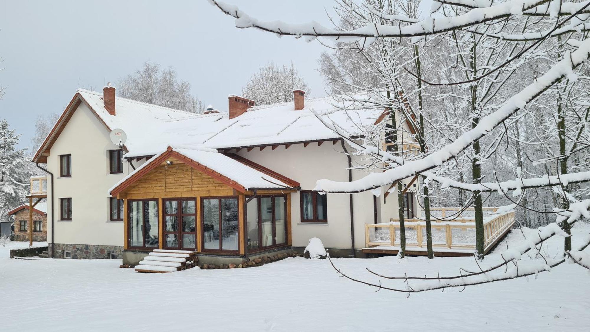 Hosteria Na Mazurach Dąbrówno Exteriér fotografie